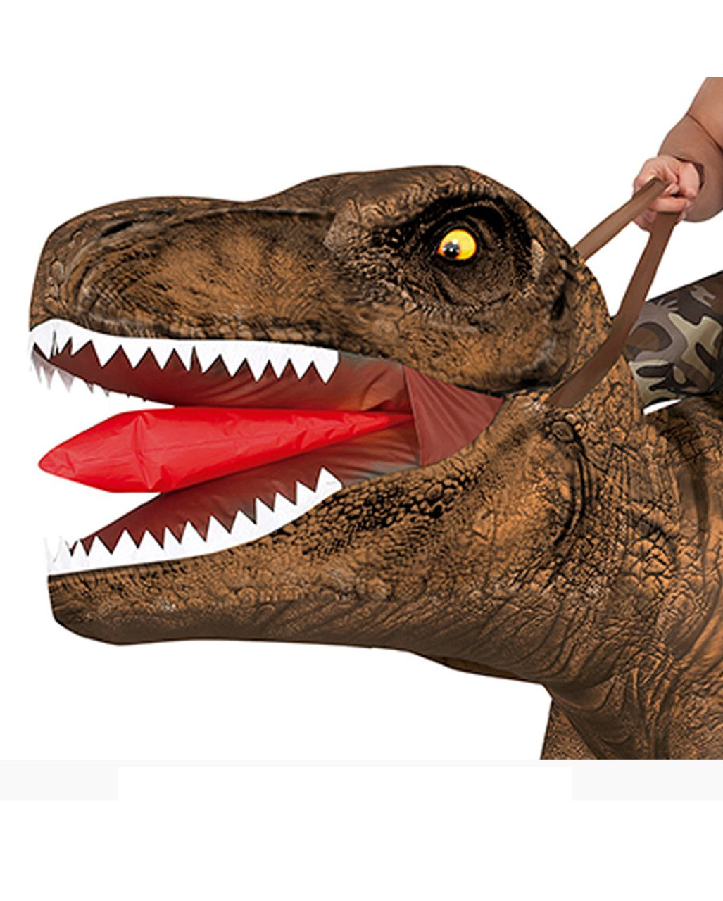T-Rex Carry Me Aufblaskostüm