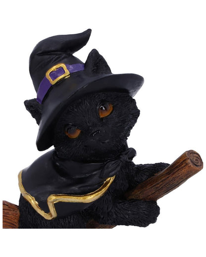 Tabitha Cat On Witches Broom