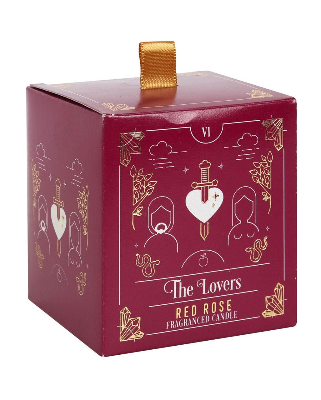Tarot Kerze "The Lovers"