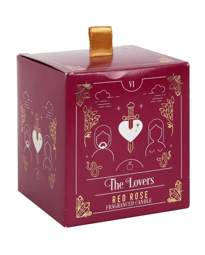 Tarot Kerze "The Lovers"