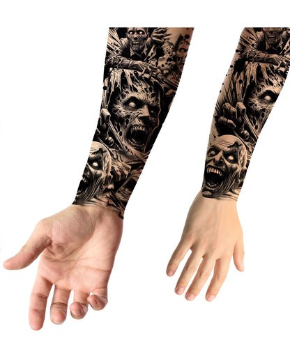 Temporary Zombie Apocalypse Tattoo To Stick On