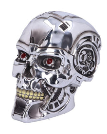 Terminator 2 T-800 Schädel Wandskulptur