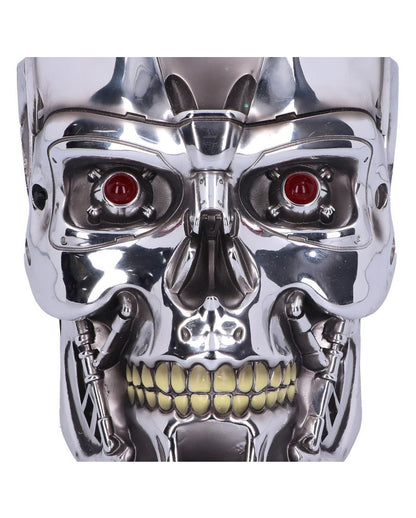 Terminator 2 T-800 Schädel Wandskulptur
