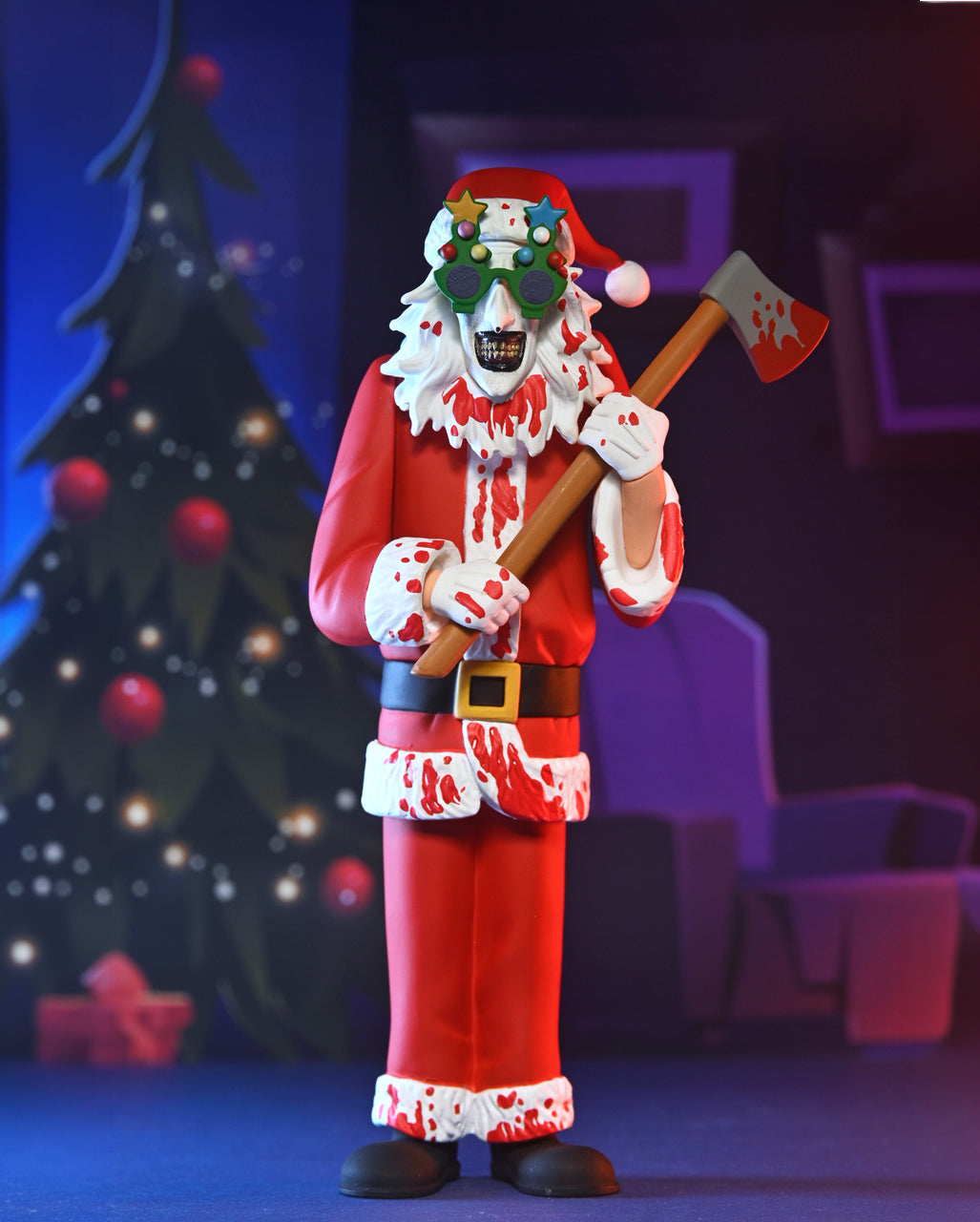 Terrifier 3 Santa Suit Art The Clown Bloody 15cm