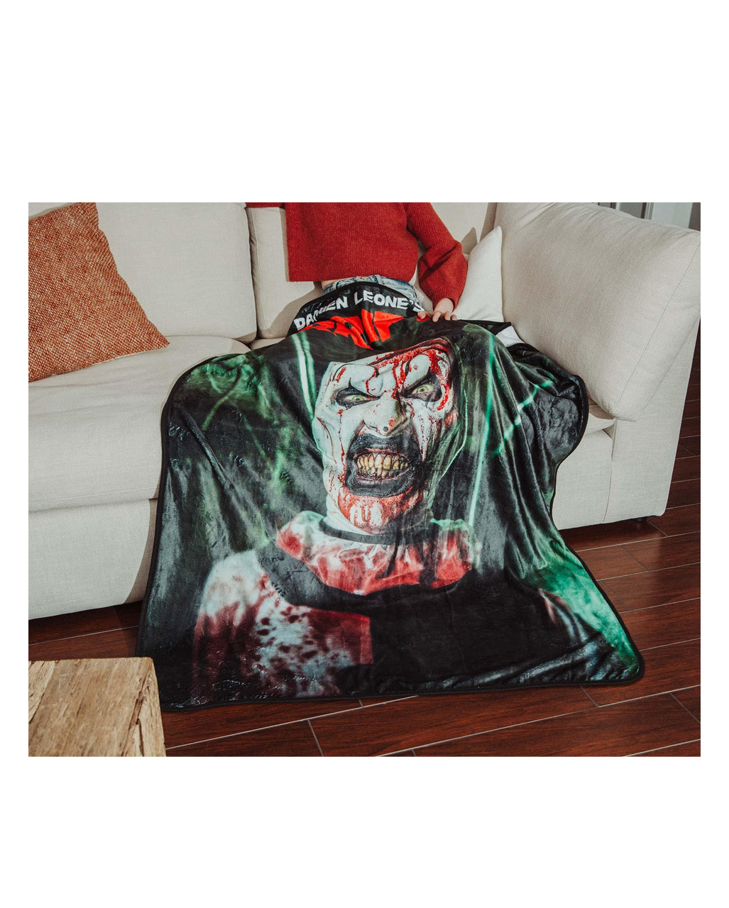 Terrifier 2 Art the Clown Tagesdecke 152 x 114cm