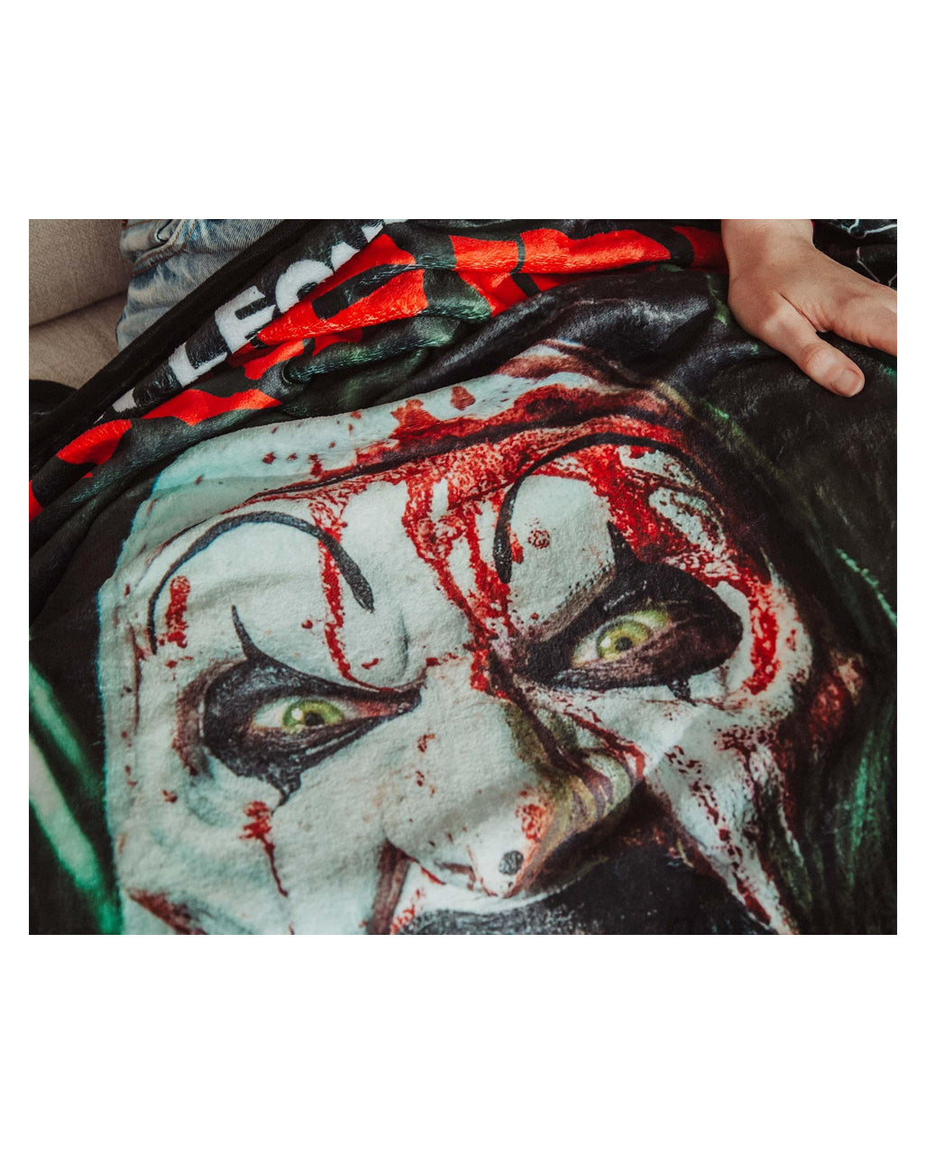 Terrifier 2 Art the Clown Tagesdecke 152 x 114cm