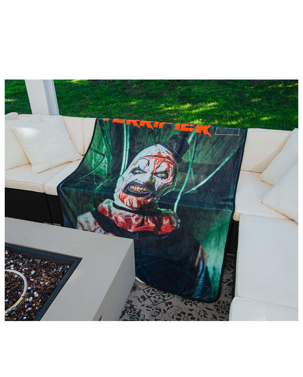 Terrifier 2 Art the Clown Tagesdecke 152 x 114cm