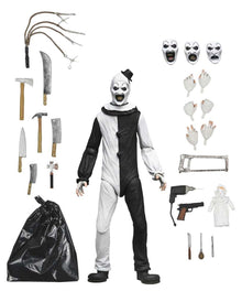 Terrifier Art The Clown Ultimate Actionfigur 18cm