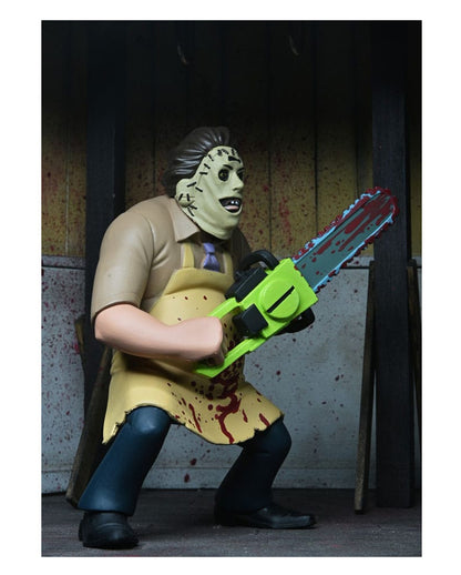 Texas Chainsaw Massacre Bloody Leatherface Actionfigur 15cm