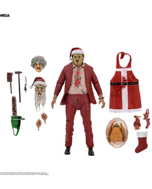 Texas Chainsaw Massacre Santa Leatherface Ultimate Action Figur 18cm