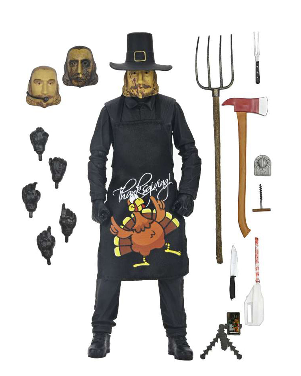 Thanksgiving John Carver No Leftovers Ultimate Actionfigur 18cm
