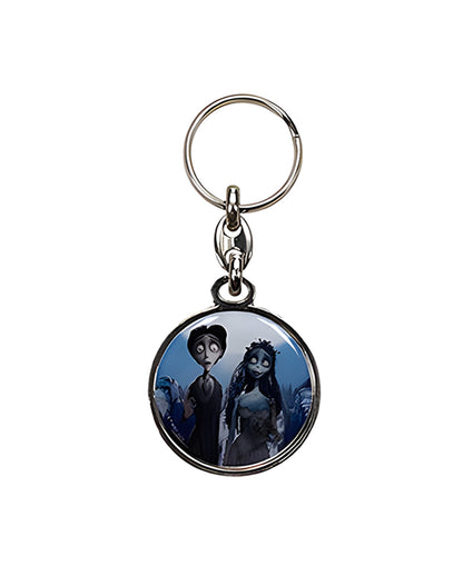 The Corpse Bride Emily And Victor Figurine & Keyring