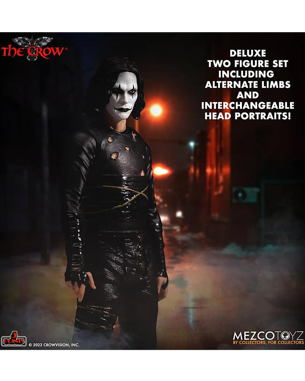 Il Corvo 5 Punti Set Di Figure D'azione Deluxe 10 Cm
