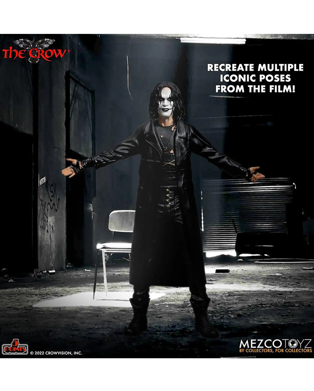 Il Corvo 5 Punti Set Di Figure D'azione Deluxe 10 Cm
