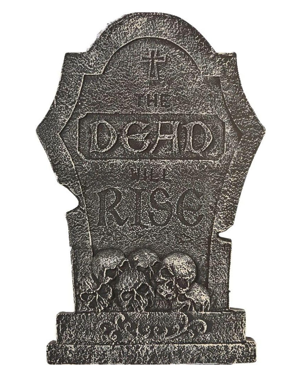 Halloween Grabstein "The Dead Will Rise" 56cm