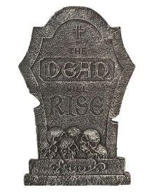 Halloween Grabstein "The Dead Will Rise" 56cm