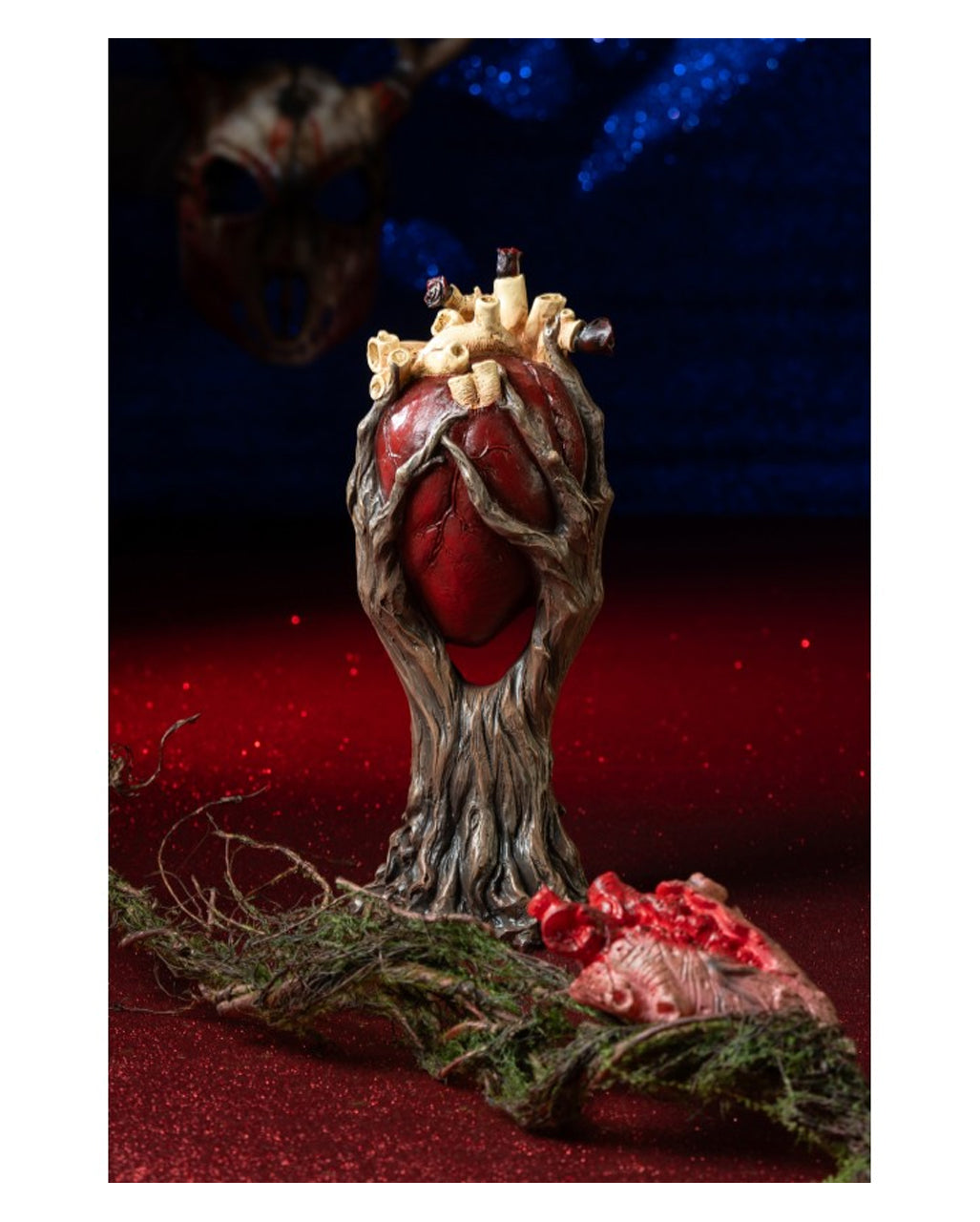 Scultura Il Cuore Della Foresta 32 Cm