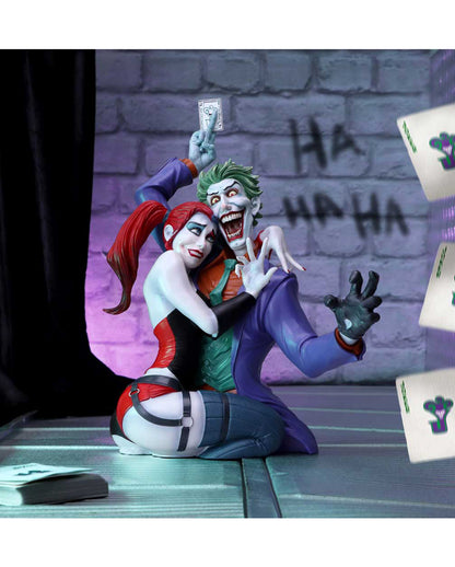 The Joker & Harley Quinn Büste 37.5cm