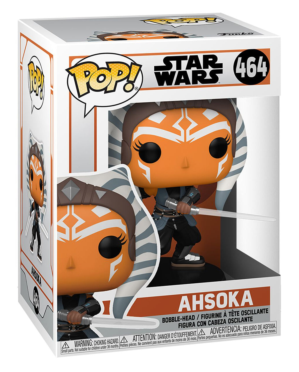 The Mandalorian Ahsoka mit Lichtschwertern Funko POP! Figur
