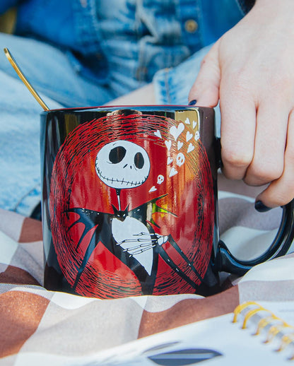 The Nightmare Before Christmas Jack Hearts Tasse