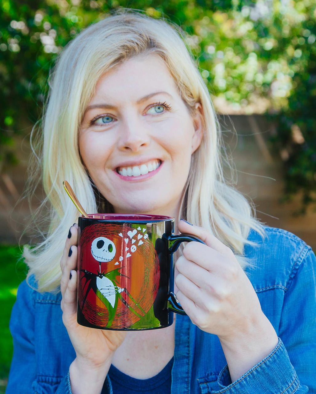 The Nightmare Before Christmas Jack Hearts Tasse