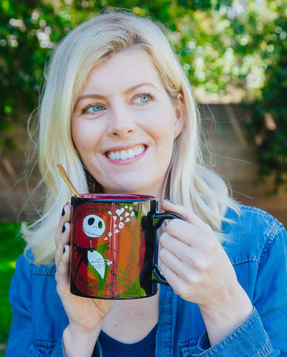 The Nightmare Before Christmas Jack Hearts Tasse