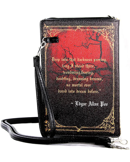 The Raven Vintage Buch Handtasche