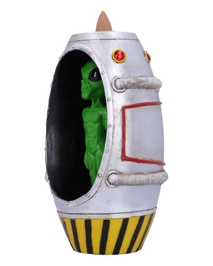 Alien Backflow Räucherkegel Halter 17,5cm