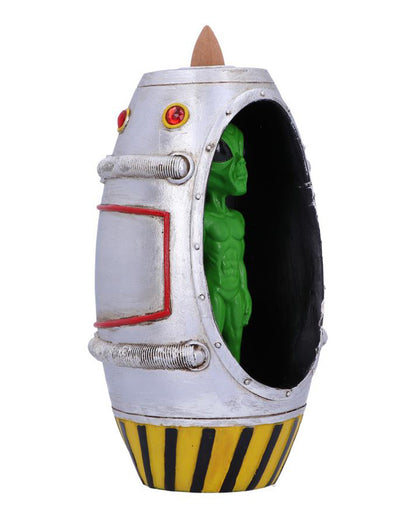 Alien Backflow Räucherkegel Halter 17,5cm