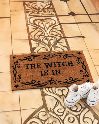 "The Witch Is In" Türmatte 60x40cm