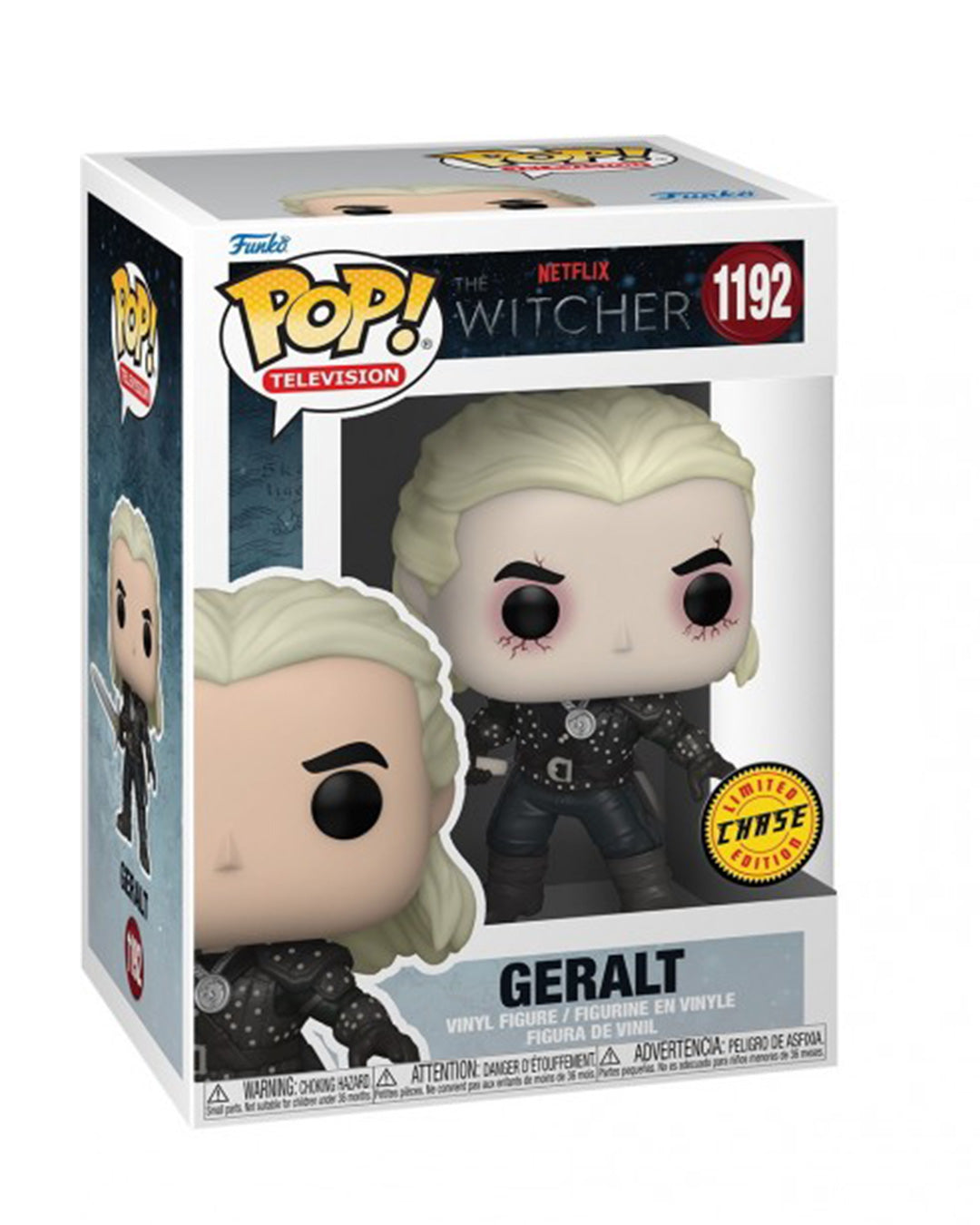 The Witcher Geralt Funko POP! Figur Chase Chance