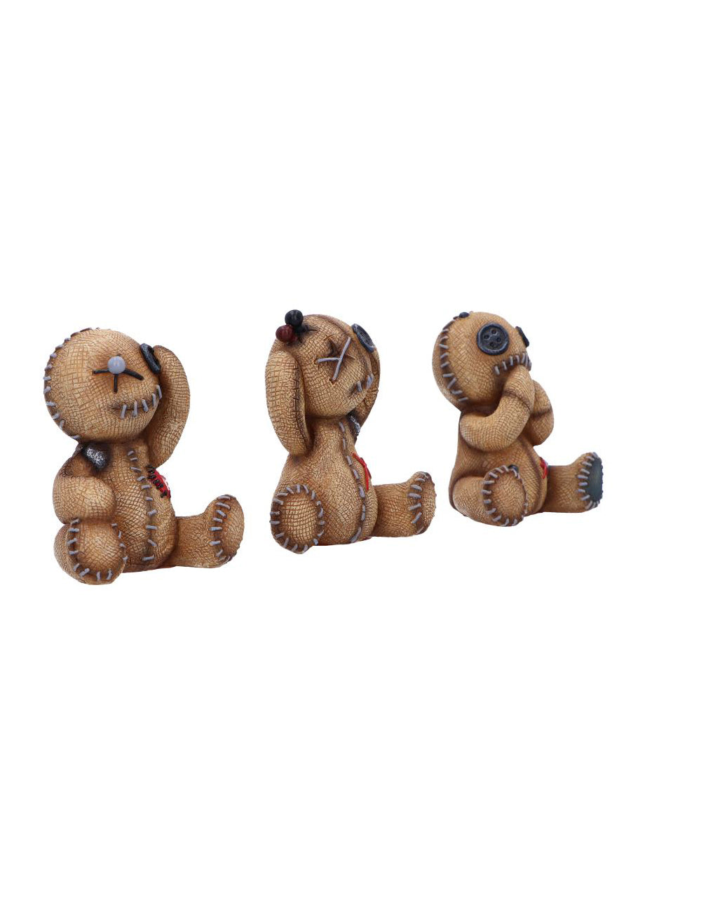 Drei Weise Voodoo Puppen