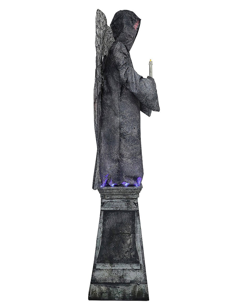 Todesengel auf Grabstein Halloween Animatronic 244cm