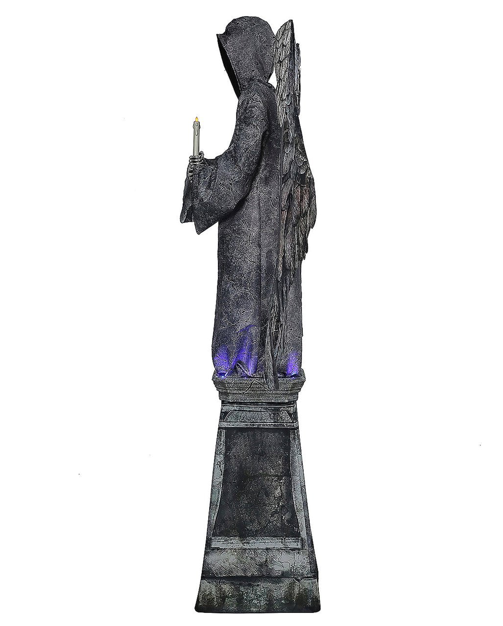 Todesengel auf Grabstein Halloween Animatronic 244cm