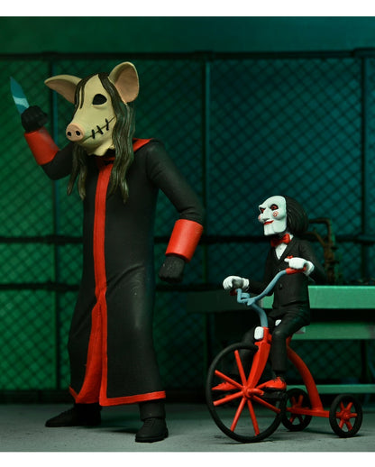Toony Terrors: SAW - Jigsaw & Billy Action Figure Set 15cm
