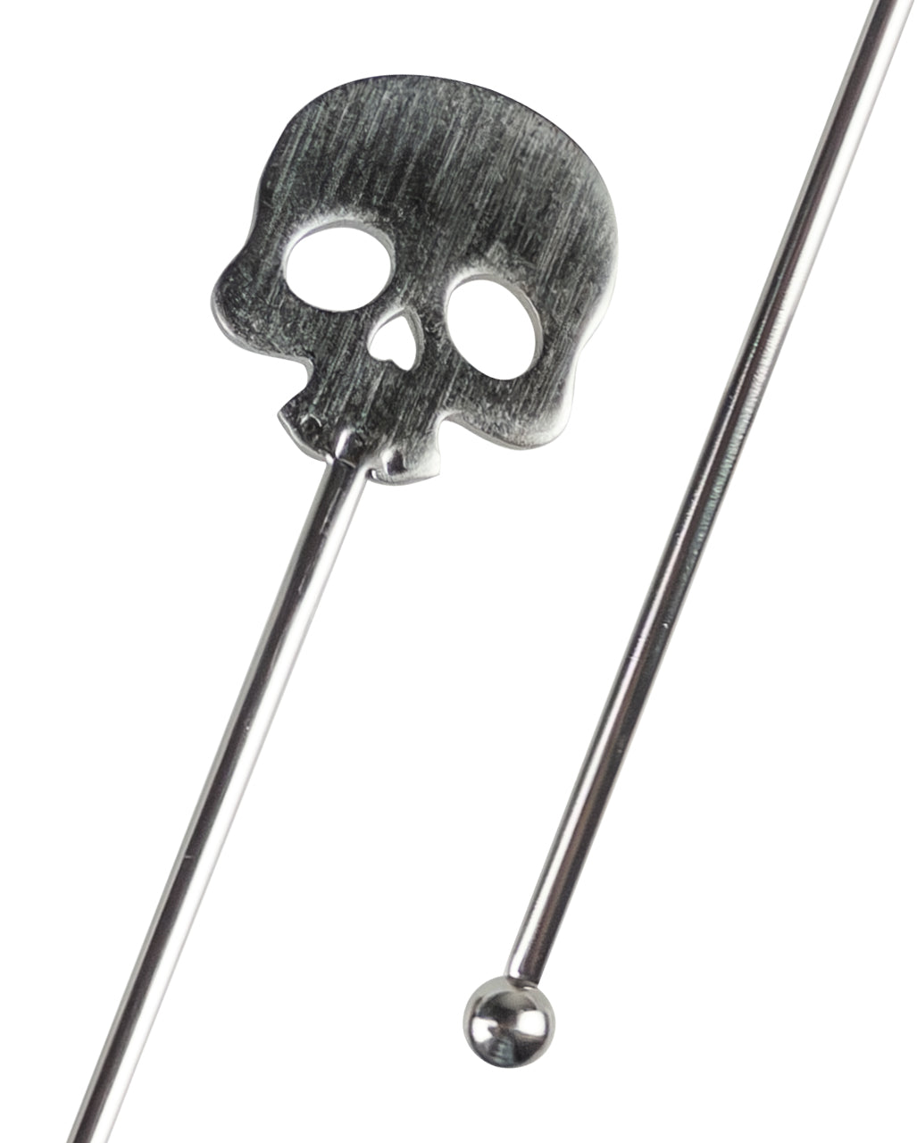 Totenkopf Cocktail Rührstab 2 St.