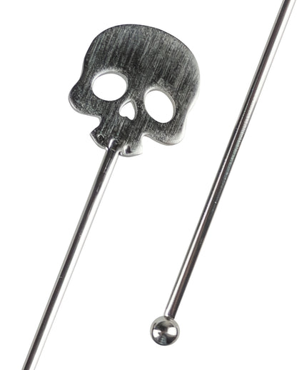 Totenkopf Cocktail Rührstab 2 St.
