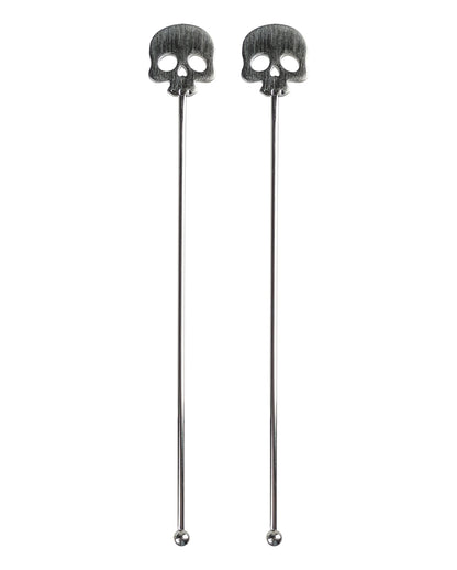 Totenkopf Cocktail Rührstab 2 St.