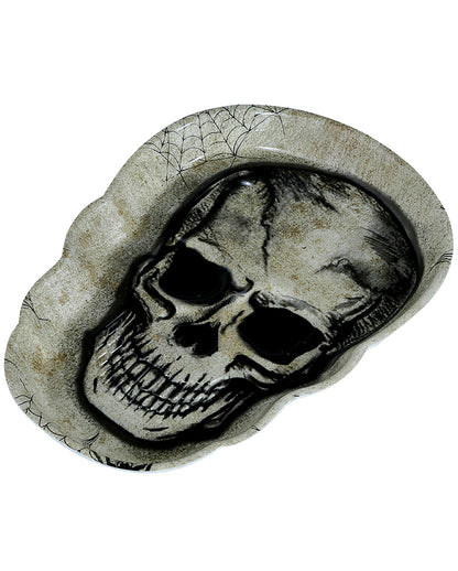 Totenkopf Halloween Tablett
