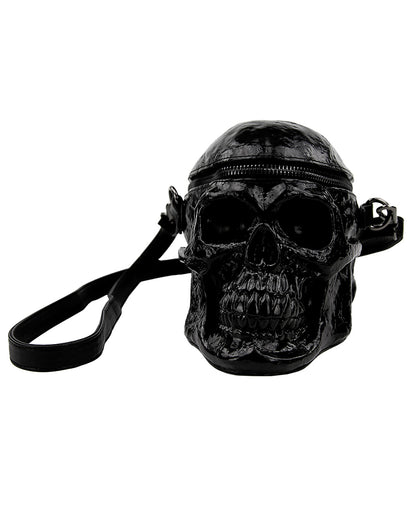 Totenschädel Handtasche Vinyl