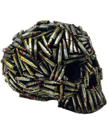 Skull With Cartridge Cases