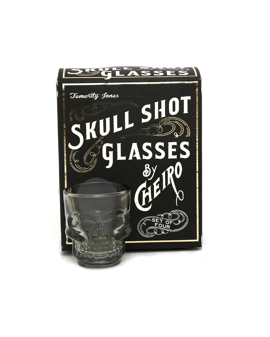 Totenkopf Schnapsgläser 4 St.