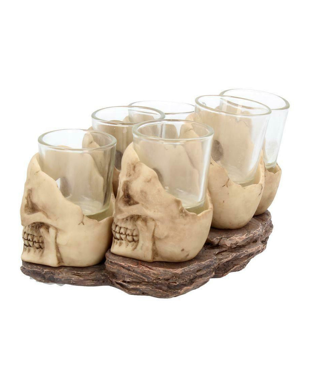Totenschädel Schnapsglas Set 6 St.