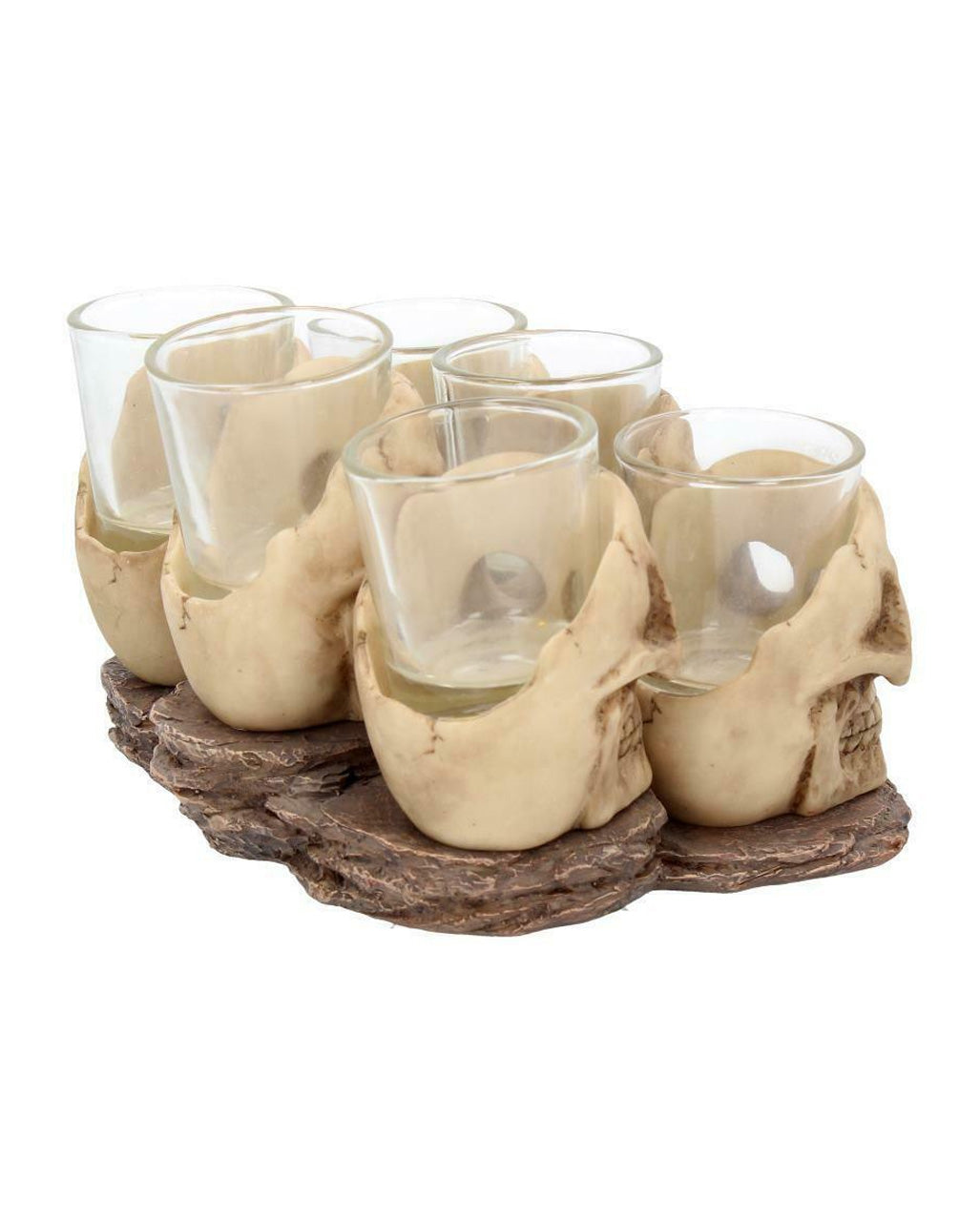 Totenschädel Schnapsglas Set 6 St.