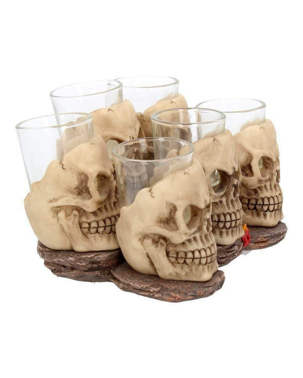 Totenschädel Schnapsglas Set 6 St.