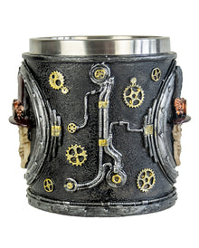 Totenkopf Steampunk Krug 14cm