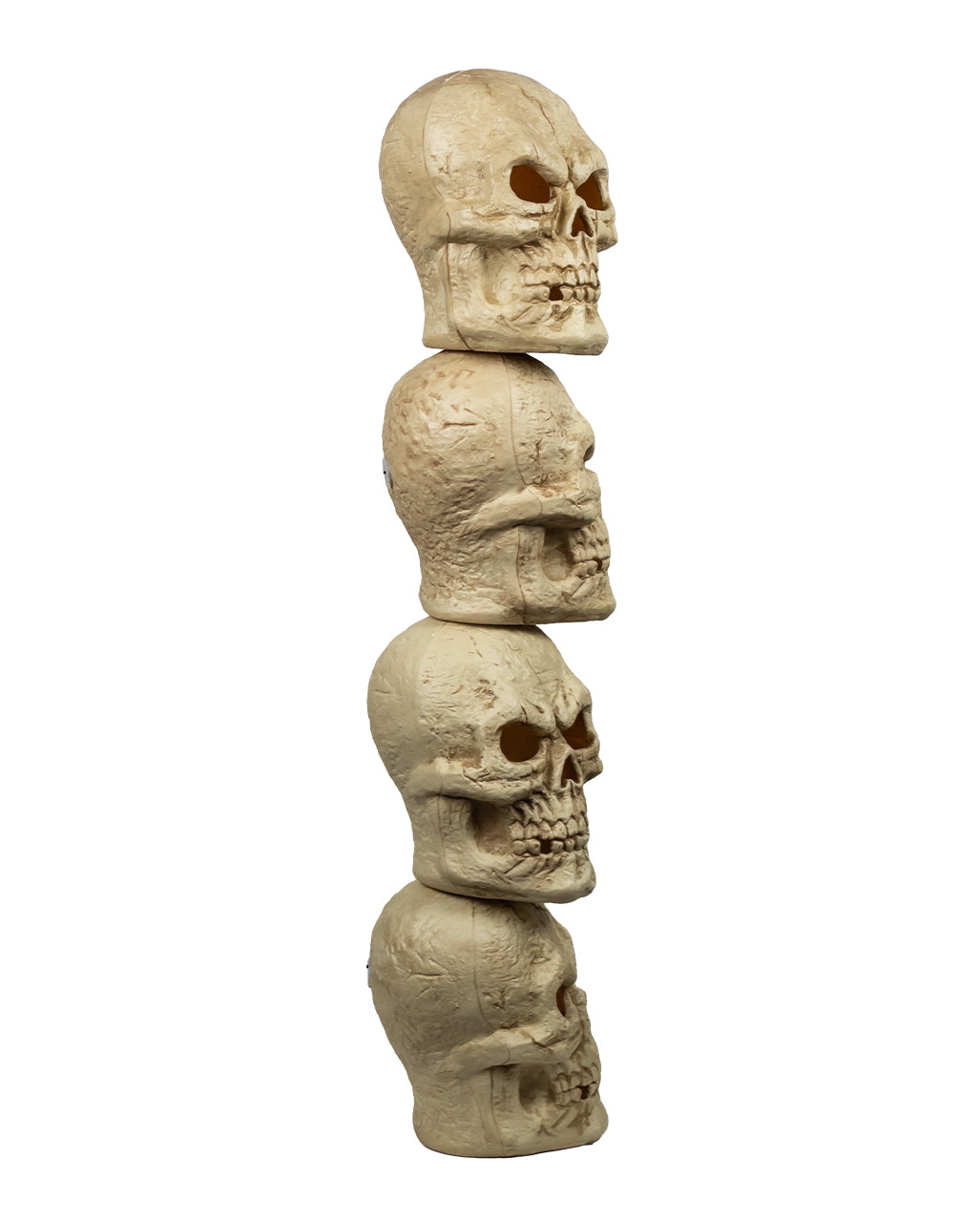 Totenkopf Turm mit 4 Schädeln & Licht 120cm