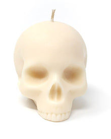 Totenkopfkerze ohne Kiefer 6,5cm