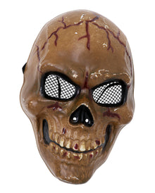 Totenschädel der Finsternis Halbmaske