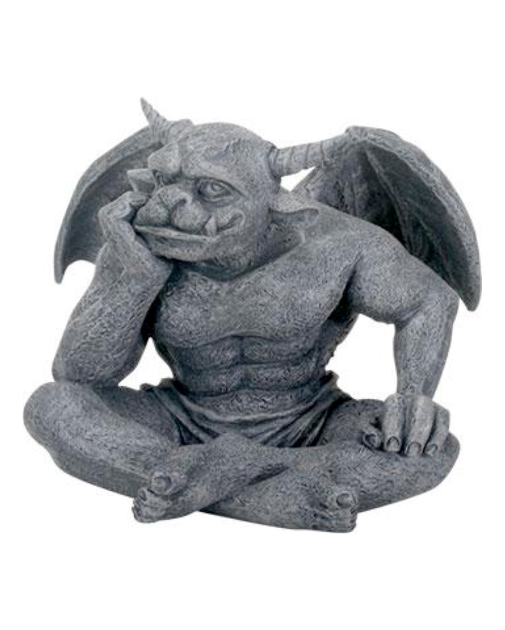 Träumender Gargoyle mit Hörnern